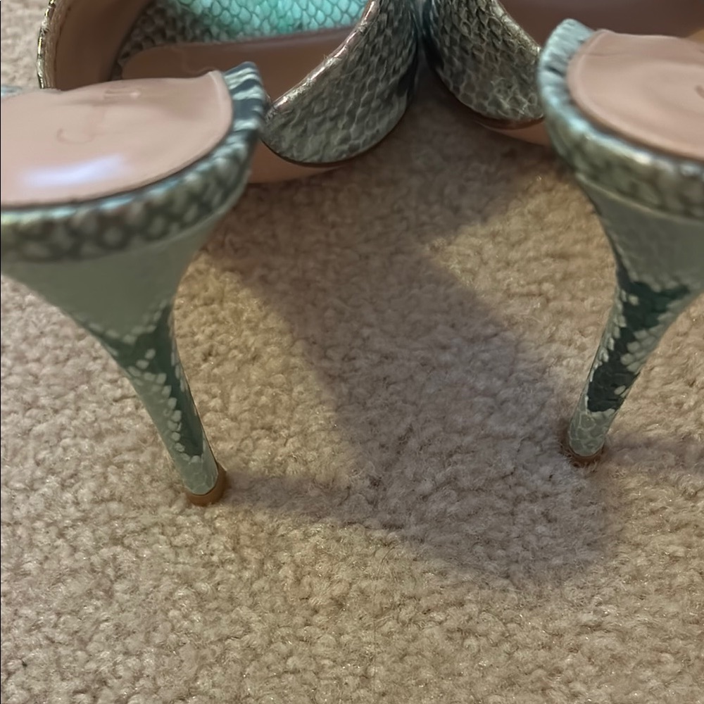 Gianvito Rossi snakeskin pointed toe miles - Picture 5 of 6